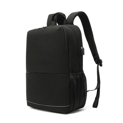 Slim Duurzame Laptop Reis Rugzak, Business Bag Rugzak Met USB Charging Port