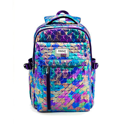17.5 inch Nylon schooltassen rugzak waterbestendig met potloodkas.