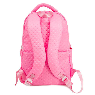 ODM Roze Unisex schooltas Rucksack met twee hoofdvakken