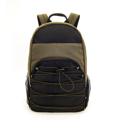 Groene waterdichte nylon sport rugzak voor wandelen