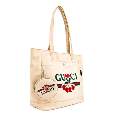 Canvas Digtal Printing Crossbody Tote Handtas Met Muntzak
