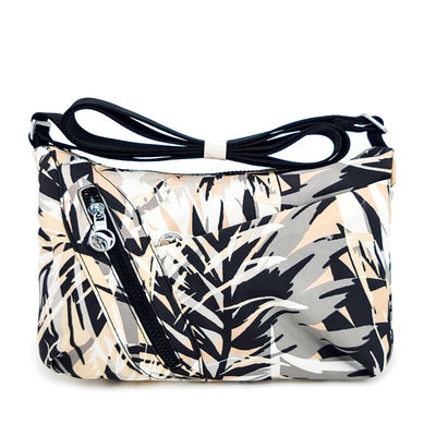 Compacte Sling Over Shoulder Bag met stofvoering Zipper sluiting