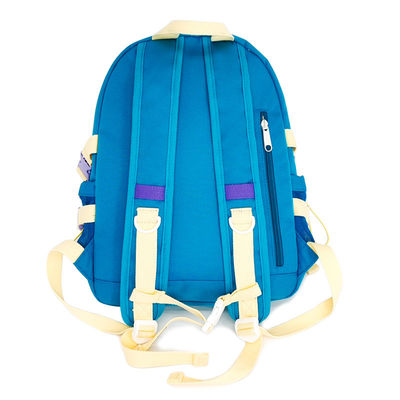 16L capaciteit zachte nylon rugzak polyester bekleding met 2 ritszakken
