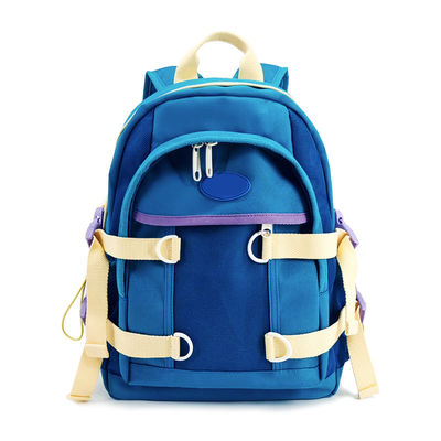 16L capaciteit zachte nylon rugzak polyester bekleding met 2 ritszakken