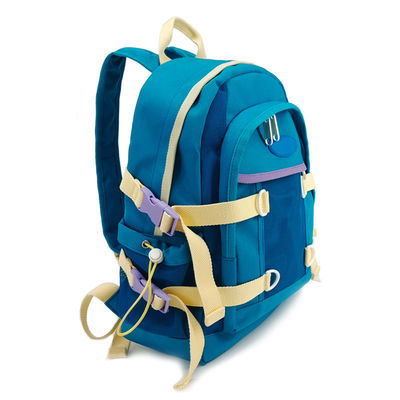 16L capaciteit zachte nylon rugzak polyester bekleding met 2 ritszakken