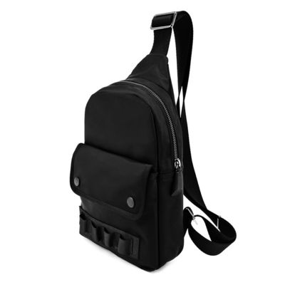 Multifunktioneel Unisex Fanny Hip Pack Zwart Afmetingen 11.8 X 6.3 X 3.1 In