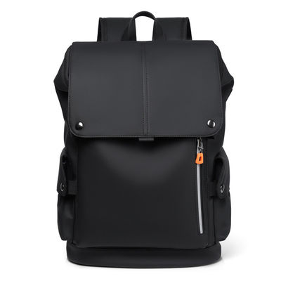 Waterdicht Nylon schooltassen Rugzak Zwart Kleur Multifunctioneel