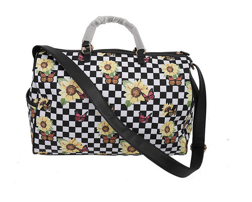 Waterbestendige nylon tas met verstelbare riem en handvat