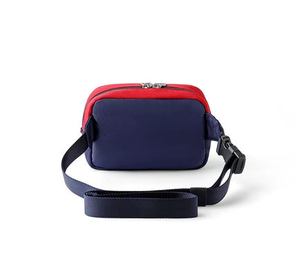 Unisex zware nylon zak met rits sluiting multifunctioneel