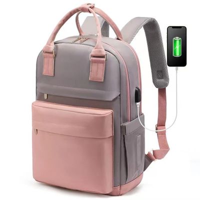 Adembare design rugzak schooltas Nylon materiaal met middelband ODM