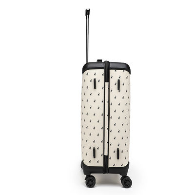 OEM luchthaven bagage trolley met zwart plastic kleur 8 wielen PU PP