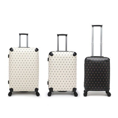 OEM luchthaven bagage trolley met zwart plastic kleur 8 wielen PU PP