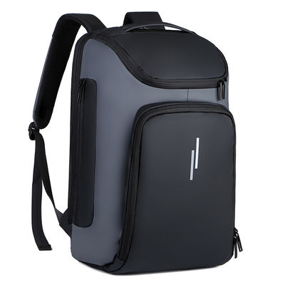 Geen logo klaar Goederen Zwarte laptop rugzak ingewikkeld en luxe rugzak