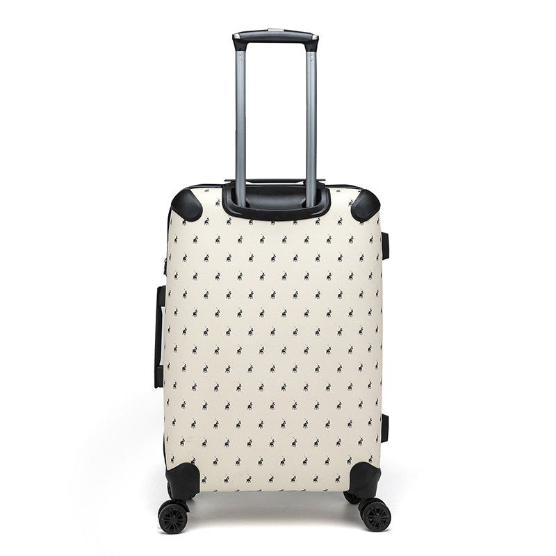 OEM luchthaven bagage trolley met zwart plastic kleur 8 wielen PU PP